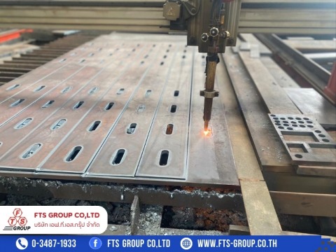 สามารถผลิต Steel Plate พร้อมเจาะ